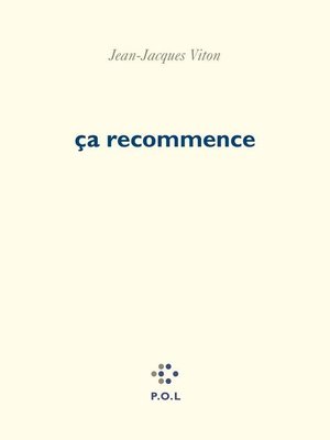 cover image of Ça recommence